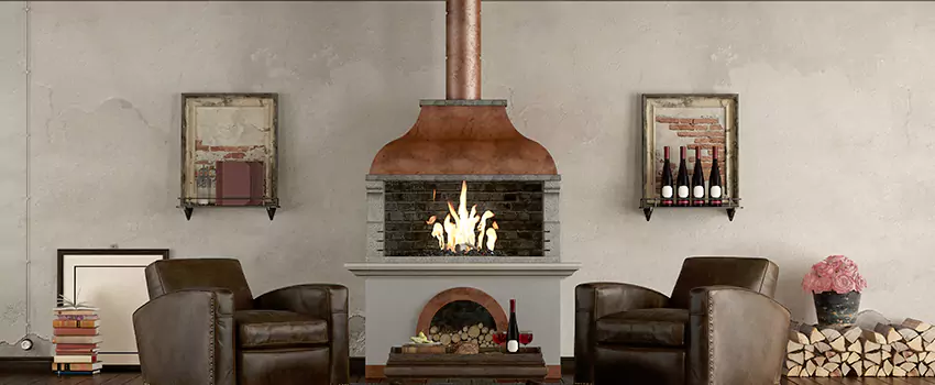 Thelin Hearth Products Providence Pellet Insert Fireplace Installation in Daytona Beach, FL