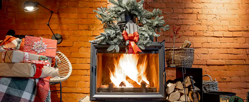 Travis Industries Linear Gas Fireplace Installation in Daytona Beach, Florida