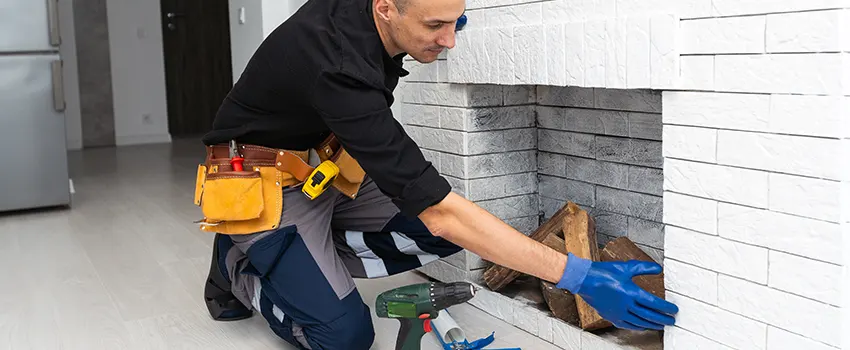 Fireplace Damaged Damper Frame Repair Services in Daytona Beach, Florida