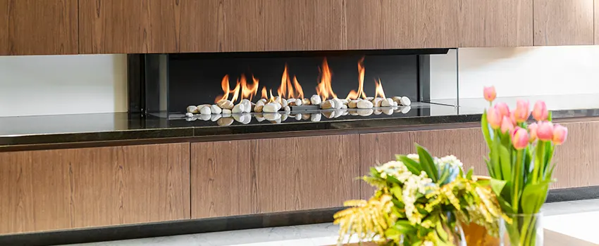 Double-height Fireplace Design Refurbishment in Daytona Beach, Florida